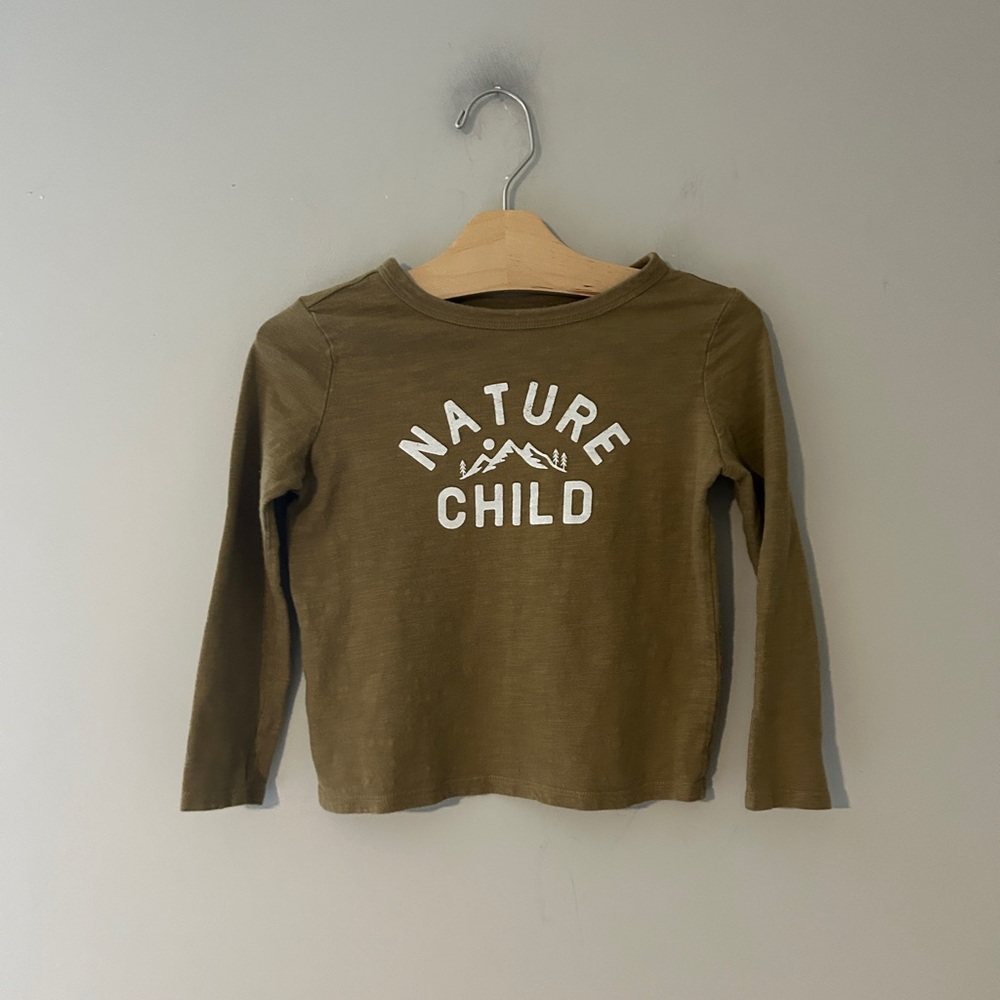 $14 ADD‎ ON Little Co. long-sleeve tee 4T Little Sleepies Kyte Baby Posh Peanut